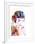 Amelie Watercolor-Anna Malkin-Framed Art Print