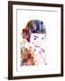 Amelie Watercolor-Anna Malkin-Framed Art Print