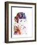 Amelie Watercolor-Anna Malkin-Framed Art Print