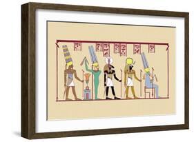 Amen-Ra, King of the Gods-J. Gardner Wilkinson-Framed Art Print