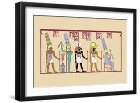 Amen-Ra, King of the Gods-J. Gardner Wilkinson-Framed Art Print