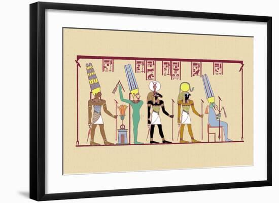 Amen-Ra, King of the Gods-J. Gardner Wilkinson-Framed Art Print