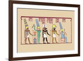 Amen-Ra, King of the Gods-J. Gardner Wilkinson-Framed Art Print