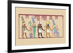 Amen-Ra, King of the Gods-J. Gardner Wilkinson-Framed Art Print