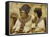 Amenhotep III and Tiy-Winifred Brunton-Framed Stretched Canvas