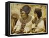 Amenhotep III and Tiy-Winifred Brunton-Framed Stretched Canvas