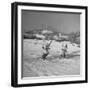 Amer. 10th Mountain Div. Army Ski Patrol, on the Itallian Front in the Appennine Mountains-Margaret Bourke-White-Framed Photographic Print