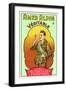 Amer Alpin Vertable Label-null-Framed Art Print