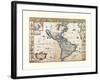 America, 1626-John Speed-Framed Premium Giclee Print