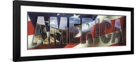 America 2-Gordon Semmens-Framed Giclee Print