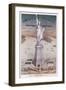 America and France', Music Score for Song About the Statue of Liberty by Harrison Millard (1830-95)-null-Framed Giclee Print