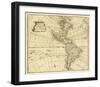 America, c.1747-Emanuel Bowen-Framed Art Print