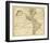 America, c.1747-Emanuel Bowen-Framed Art Print