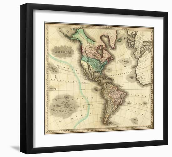 America, c.1823-Henry S^ Tanner-Framed Art Print