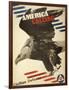 America Calling, Take Your Place in Civilian Defense, c.1941-Herbert Matter-Framed Art Print