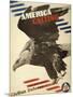America Calling, Take Your Place in Civilian Defense, c.1941-Herbert Matter-Mounted Art Print