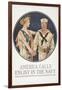 "America Calls, Enlist in the Navy" Poster, 1917-Joseph Christian Leyendecker-Framed Giclee Print