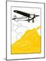 America High-Wing Airplane-Found Image Press-Mounted Premium Giclee Print