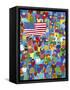 America II-Diana Ong-Framed Stretched Canvas