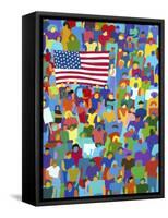 America II-Diana Ong-Framed Stretched Canvas