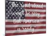 America is Ready-Marcus Prime-Mounted Art Print