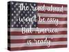 America is Ready-Marcus Prime-Stretched Canvas