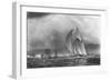 America Leaving Boston Harbor-null-Framed Giclee Print