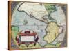 America, or the New World: From the 'Theatrum Orbis Terrarum' by Abraham Ortelius, 1570', 1570-Abraham Ortelius-Stretched Canvas