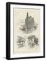 America Revisited by Our Special Artist, Sketches in New York-null-Framed Giclee Print