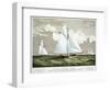 America's Cup, 1881-Currier & Ives-Framed Premium Giclee Print