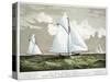 America's Cup, 1881-Currier & Ives-Stretched Canvas