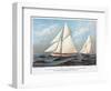 America's Cup, 1883-Currier & Ives-Framed Giclee Print