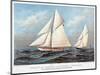 America's Cup, 1883-Currier & Ives-Mounted Giclee Print