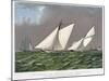 America's Cup, 1885-Currier & Ives-Mounted Giclee Print