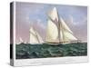 America's Cup, 1886-Currier & Ives-Stretched Canvas