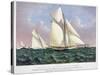 America's Cup, 1886-Currier & Ives-Stretched Canvas