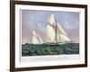 America's Cup, 1886-Currier & Ives-Framed Giclee Print