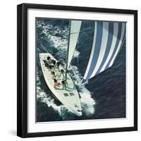 "America's Cup," August 22, 1964-John Zimmerman-Framed Giclee Print