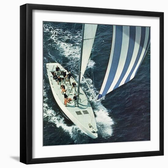 "America's Cup," August 22, 1964-John Zimmerman-Framed Giclee Print