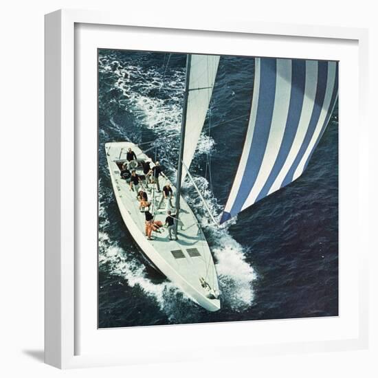 "America's Cup," August 22, 1964-John Zimmerman-Framed Giclee Print