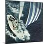 "America's Cup," August 22, 1964-John Zimmerman-Mounted Giclee Print