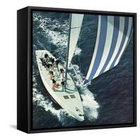 "America's Cup," August 22, 1964-John Zimmerman-Framed Stretched Canvas
