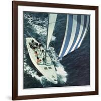 "America's Cup," August 22, 1964-John Zimmerman-Framed Giclee Print