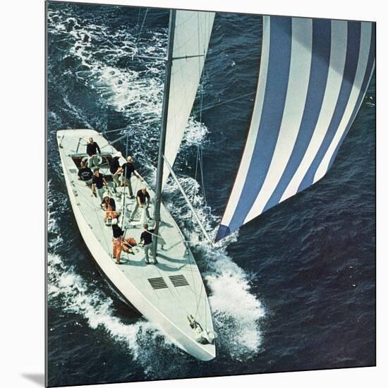 "America's Cup," August 22, 1964-John Zimmerman-Mounted Giclee Print