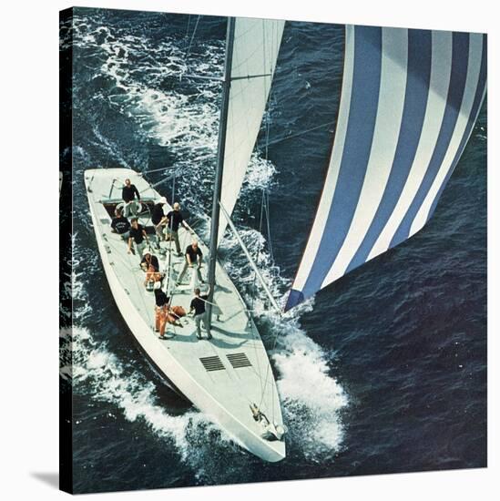 "America's Cup," August 22, 1964-John Zimmerman-Stretched Canvas