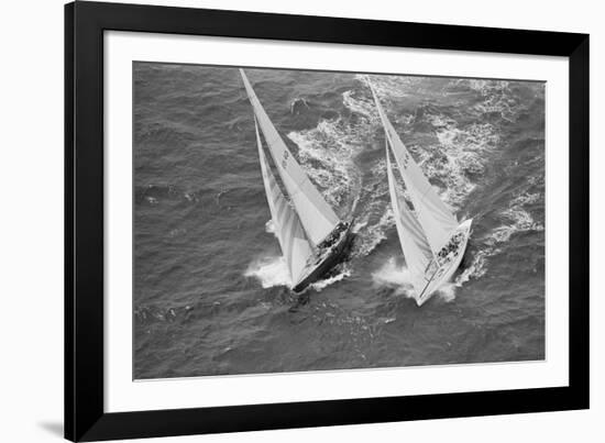 America's Cup Competitors-Alan Altman-Framed Photographic Print