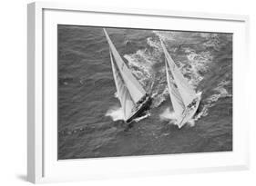 America's Cup Competitors-Alan Altman-Framed Photographic Print