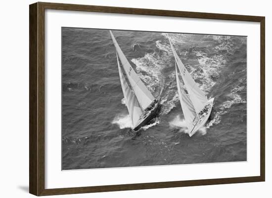 America's Cup Competitors-Alan Altman-Framed Photographic Print