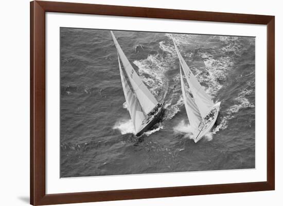 America's Cup Competitors-Alan Altman-Framed Photographic Print