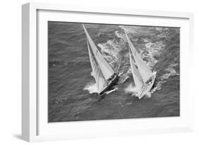 America's Cup Competitors-Alan Altman-Framed Photographic Print